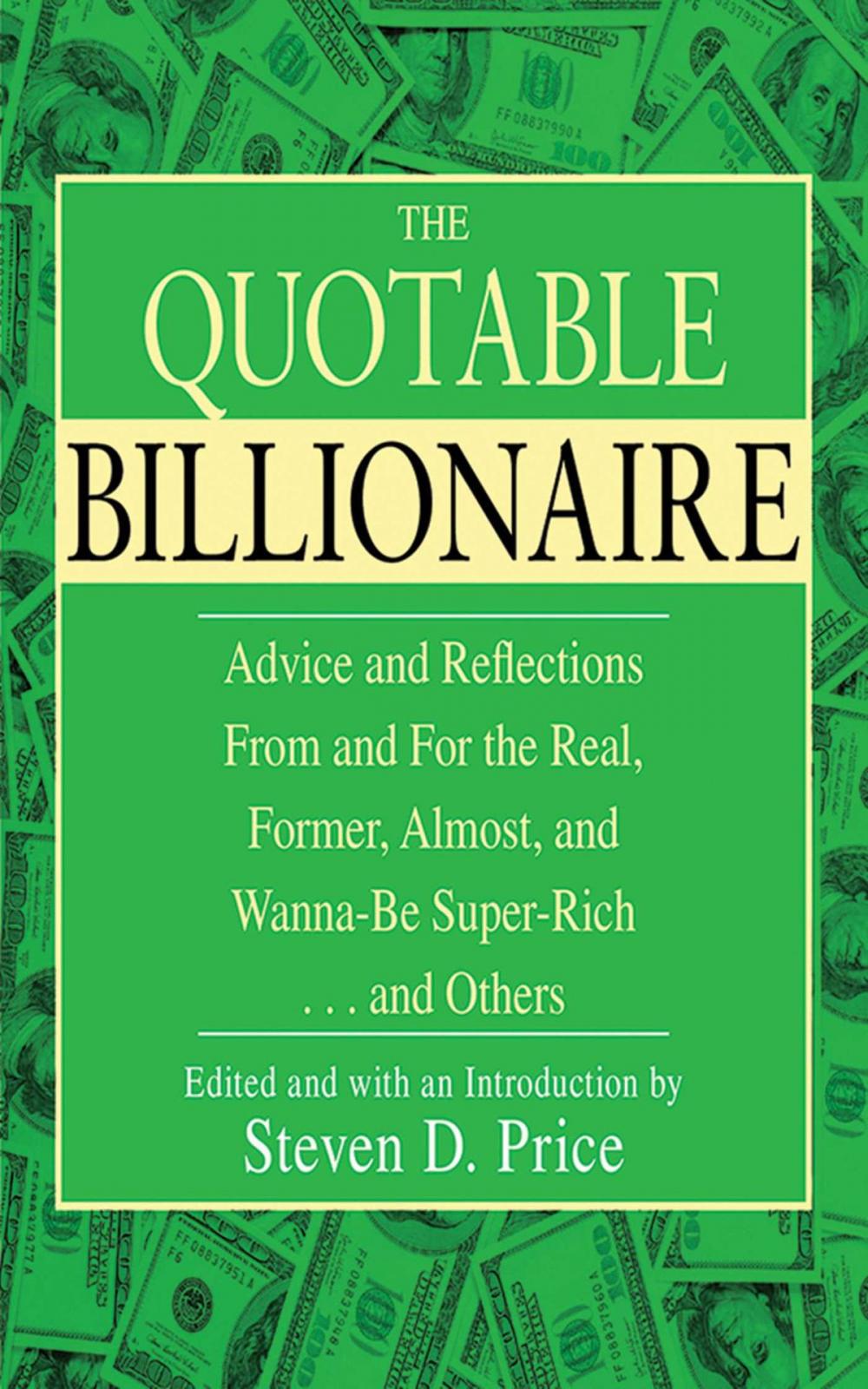 Big bigCover of The Quotable Billionaire