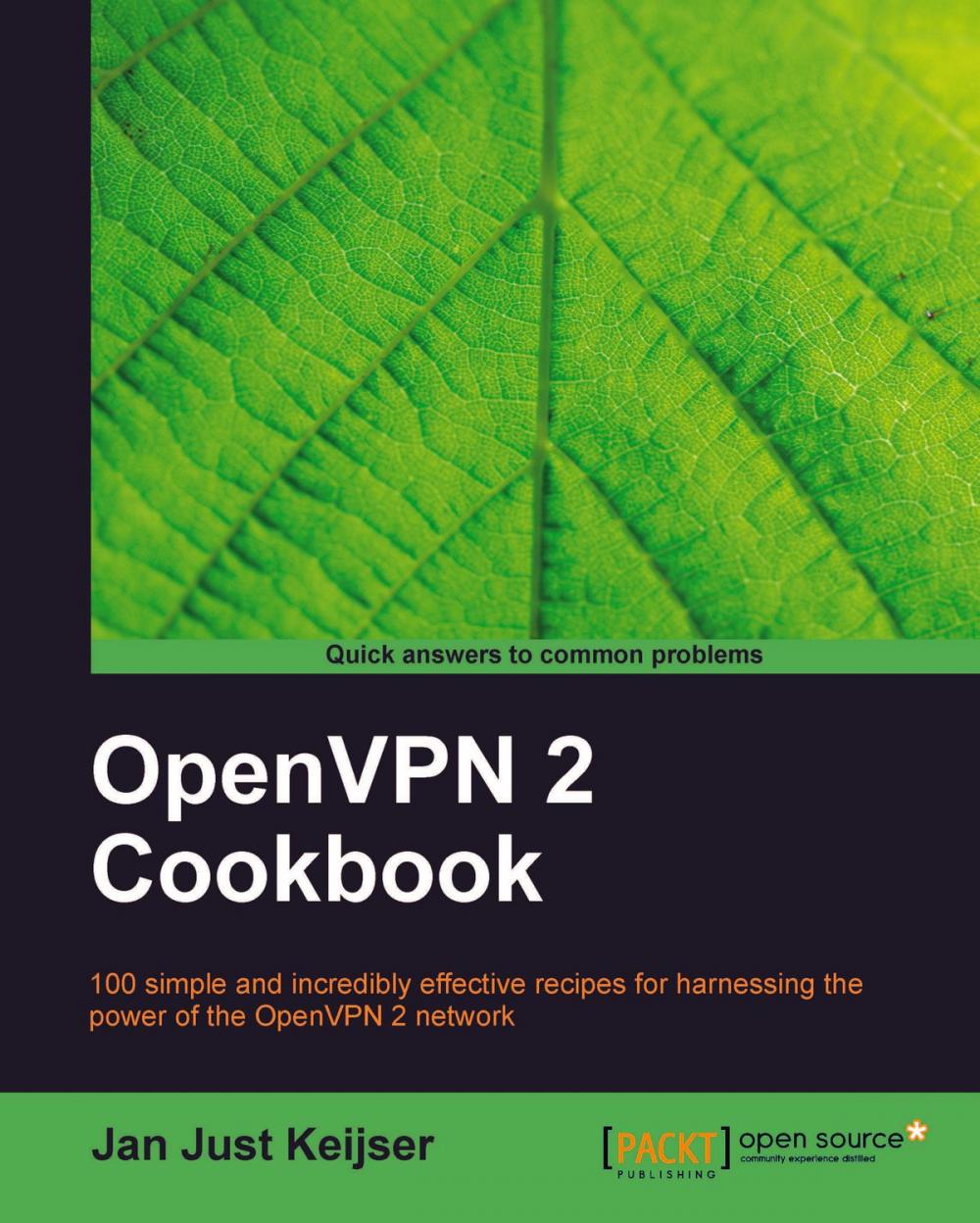 Big bigCover of OpenVPN 2 Cookbook