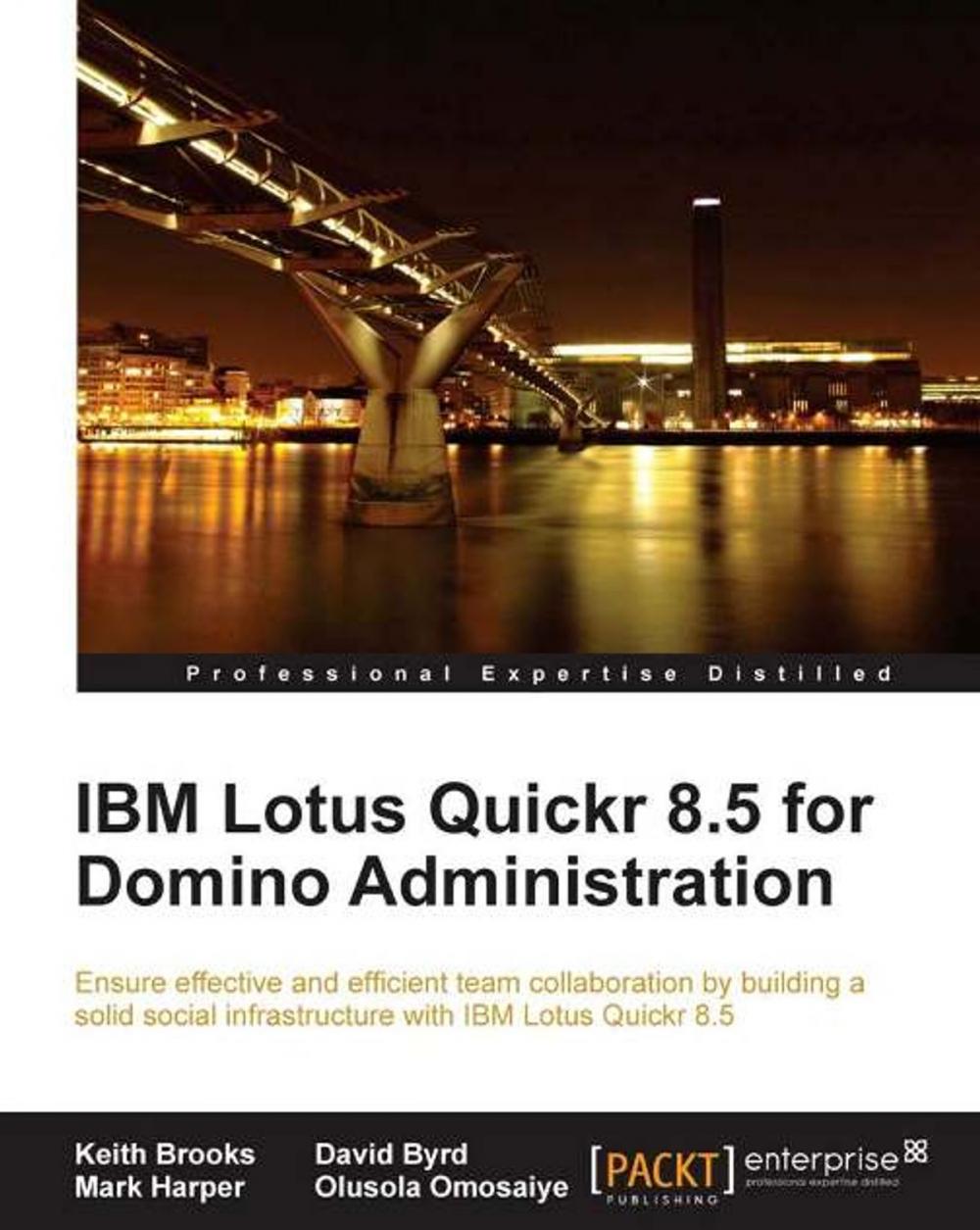 Big bigCover of IBM Lotus Quickr 8.5 for Domino Administration