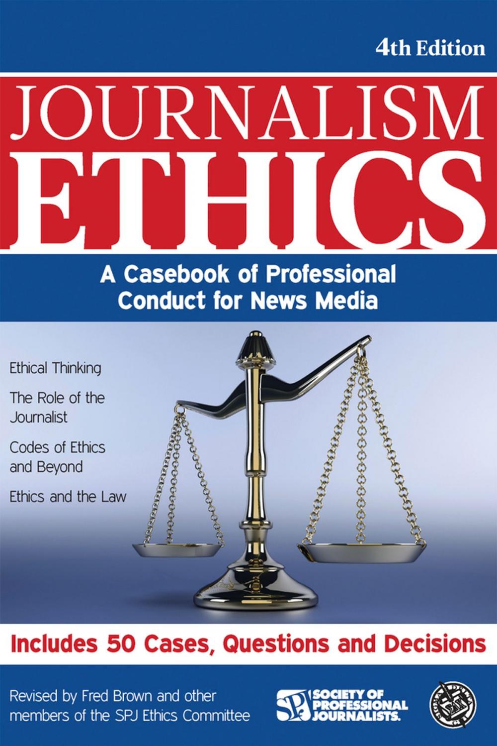 Big bigCover of Journalism Ethics