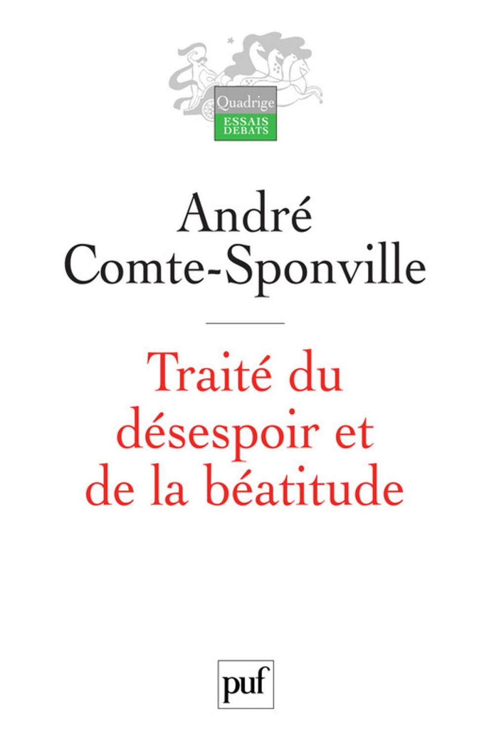 Big bigCover of Traité du désespoir et de la béatitude