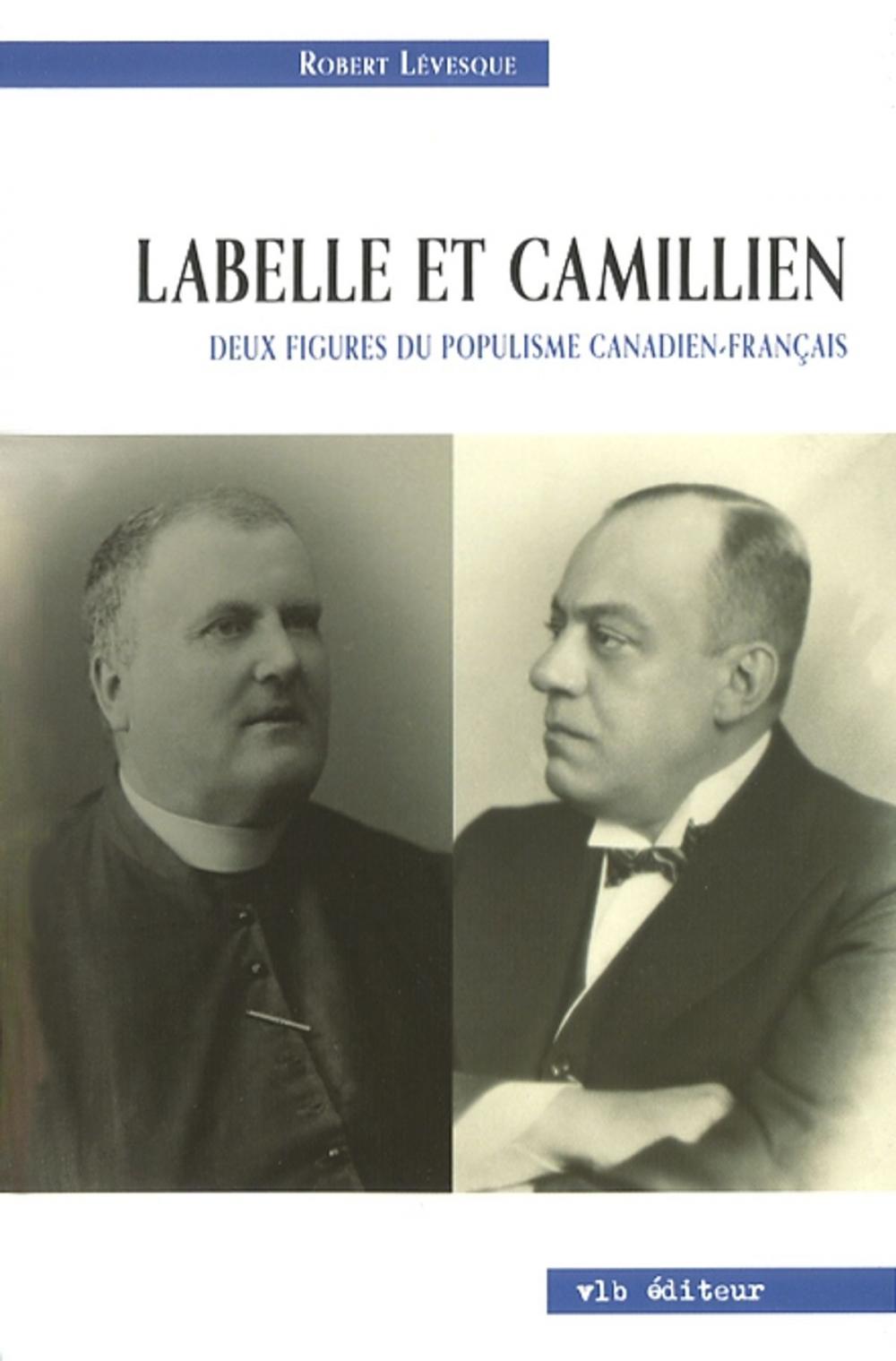 Big bigCover of Labelle et Camillien.