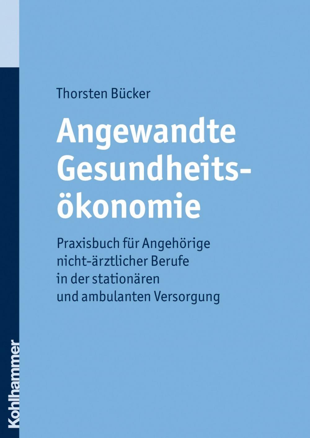 Big bigCover of Angewandte Gesundheitsökonomie