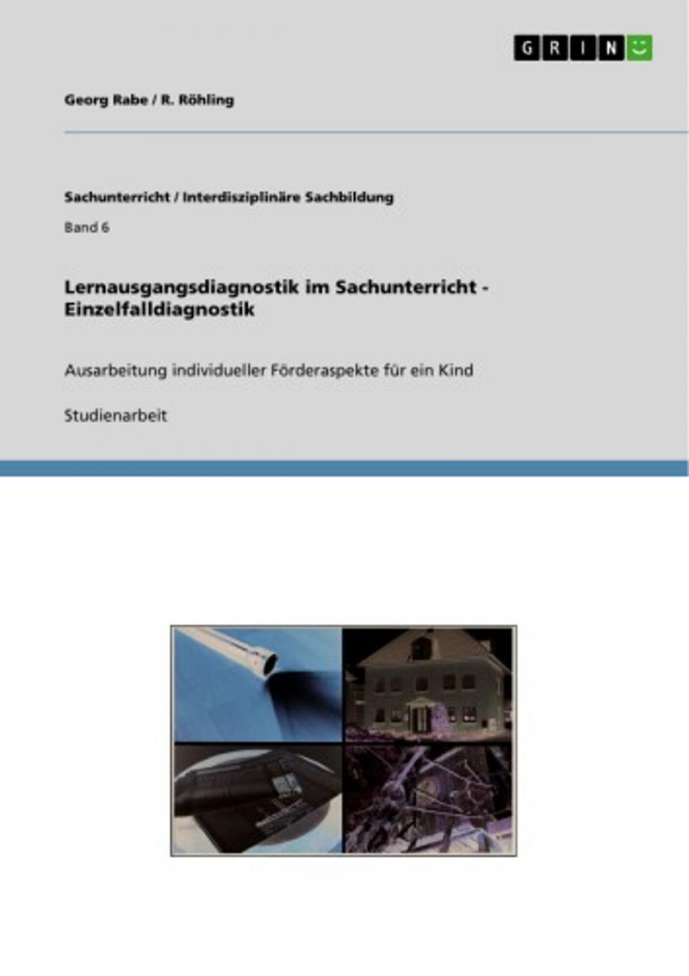 Big bigCover of Lernausgangsdiagnostik im Sachunterricht - Einzelfalldiagnostik