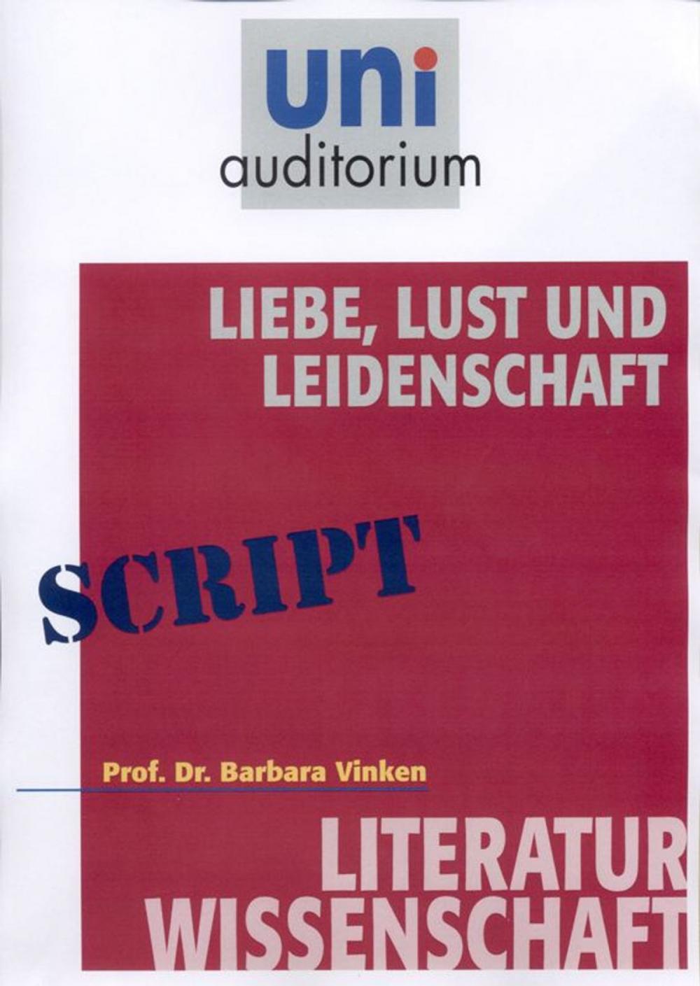 Big bigCover of Liebe, Lust und Leidenschaft