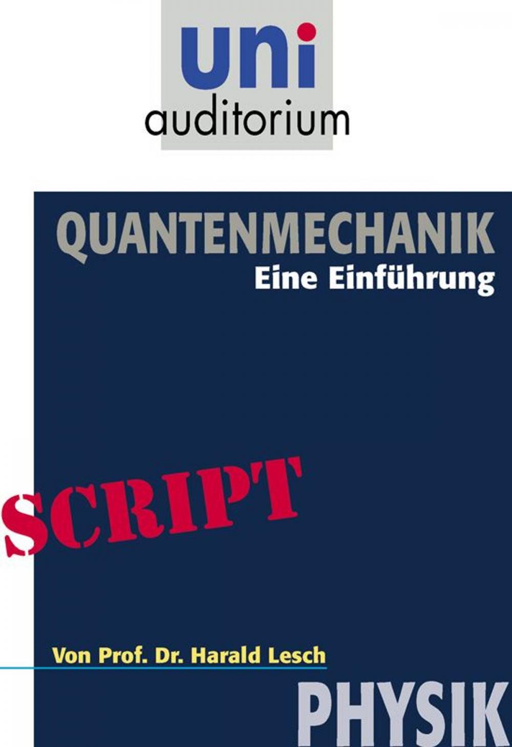 Big bigCover of Quantenmechanik