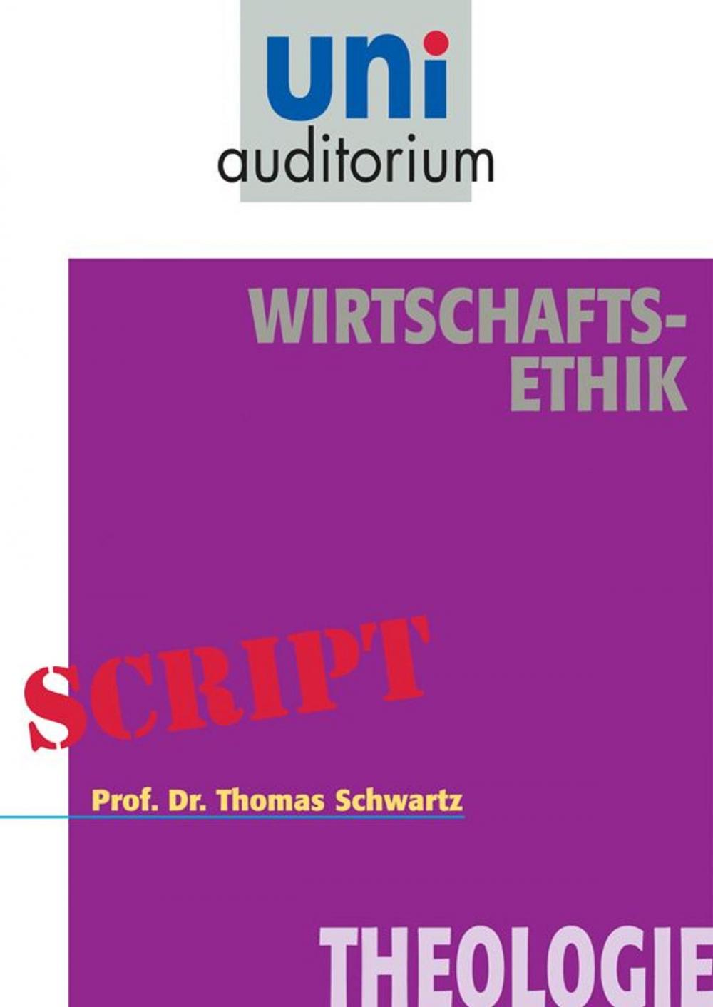 Big bigCover of Wirtschafts-Ethik