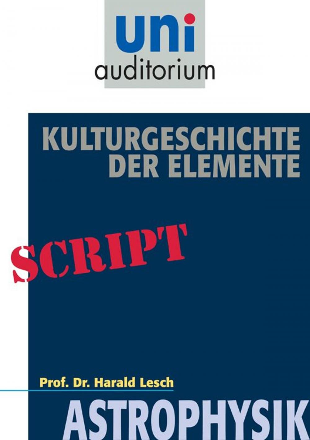 Big bigCover of Kulturgeschichte der Elemente