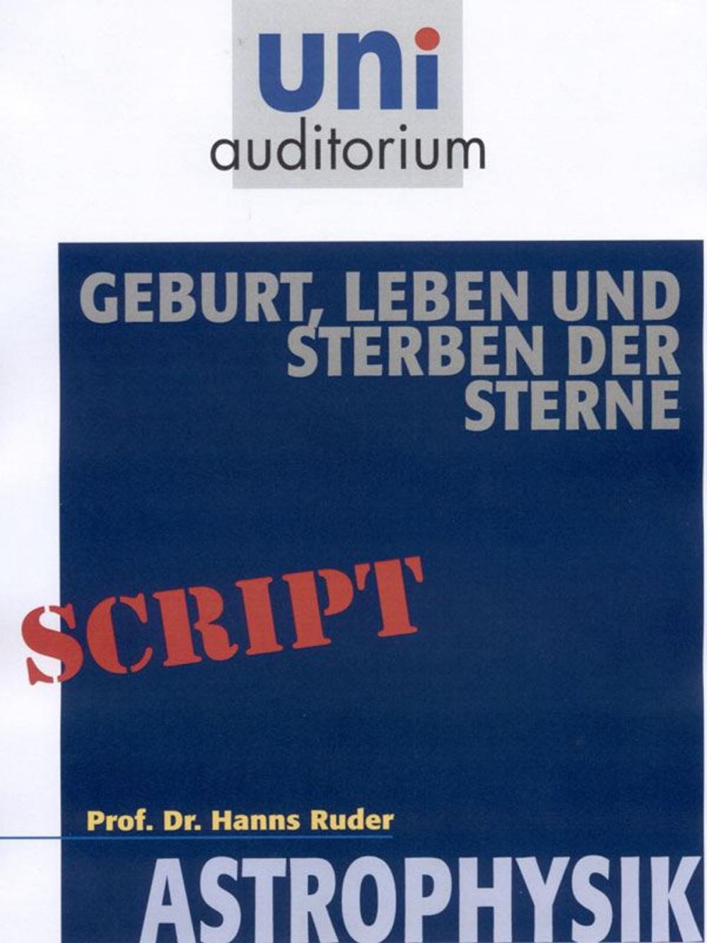 Big bigCover of Geburt, Leben und Sterben der Sterne