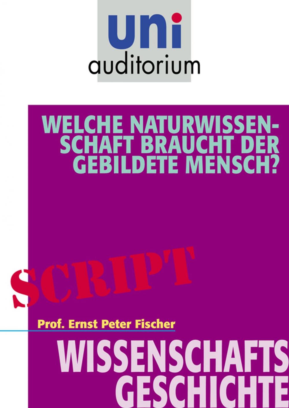 Big bigCover of Welche Naturwissenschaft braucht der gebildete Mensch?