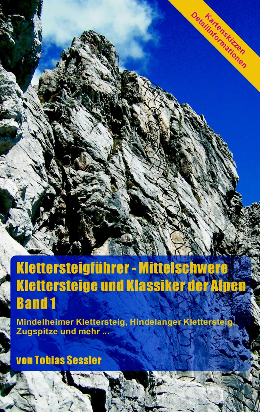 Big bigCover of Klettersteigführer - Mittelschwere Klettersteige und Klassiker der Alpen, Band 1