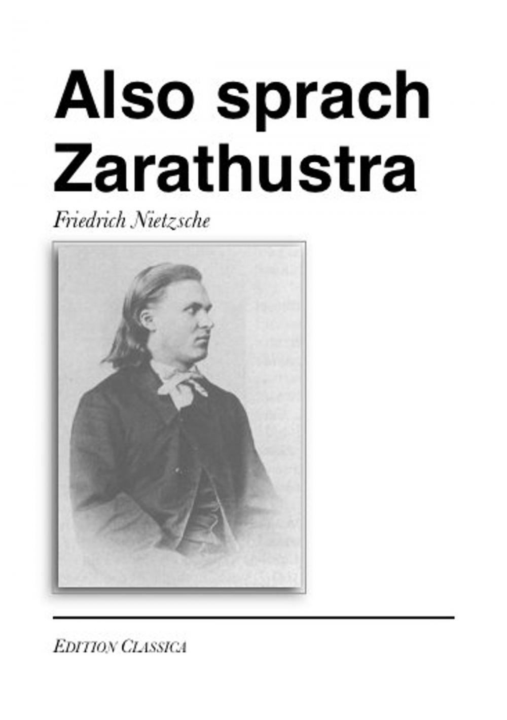 Big bigCover of Also sprach Zarathustra