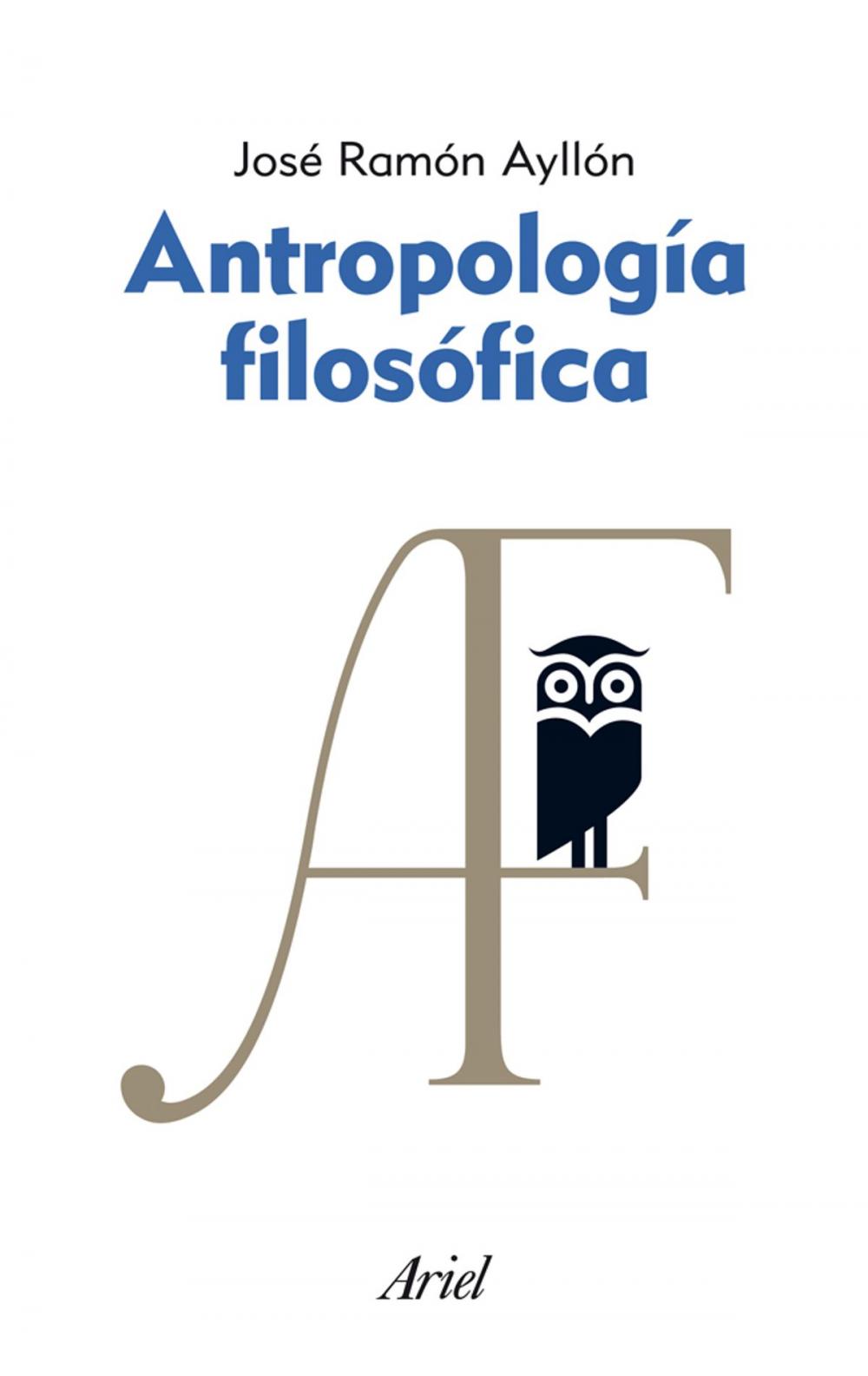 Big bigCover of Antropología filosófica