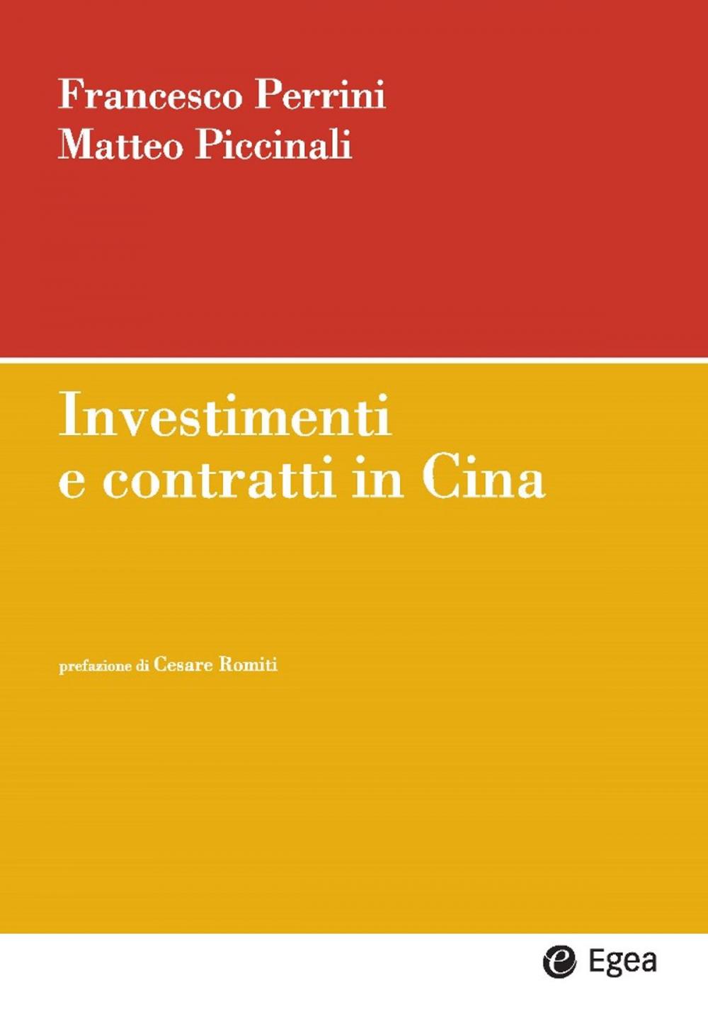 Big bigCover of Investimenti e contratti in Cina