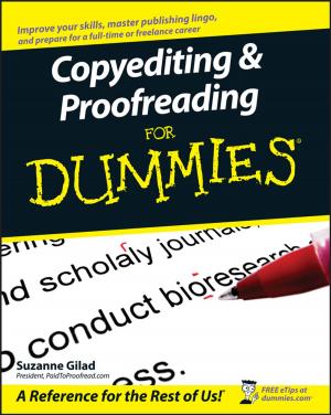 Cover of the book Copyediting and Proofreading For Dummies by Feng Fu