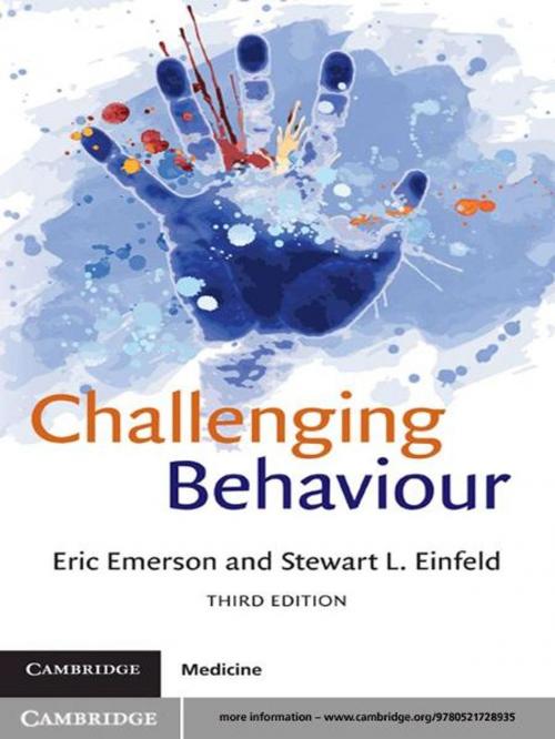 Cover of the book Challenging Behaviour by Eric Emerson, Stewart L. Einfeld, Cambridge University Press