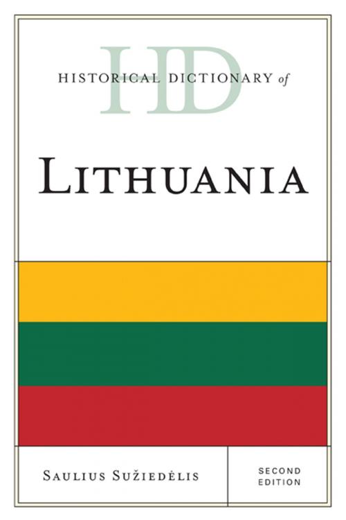 Cover of the book Historical Dictionary of Lithuania by Saulius A. Suziedelis, Scarecrow Press