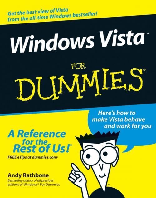 Cover of the book Windows Vista For Dummies by Andy Rathbone, Wiley