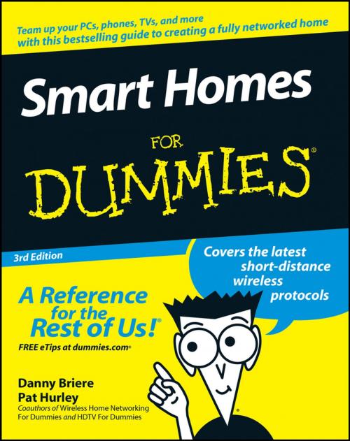 Cover of the book Smart Homes For Dummies by Danny Briere, Pat Hurley, Wiley