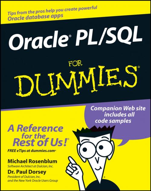 Cover of the book Oracle PL / SQL For Dummies by Michael Rosenblum, Paul Dorsey, Wiley
