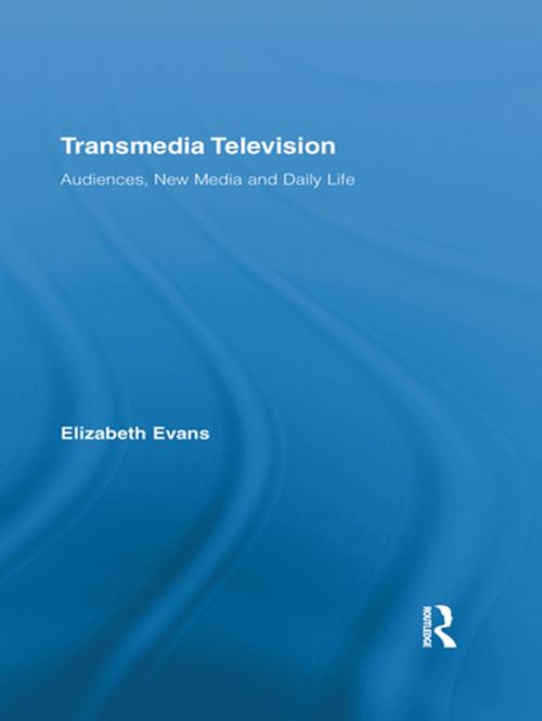 Cover of the book Transmedia Television by Elizabeth Evans, Taylor and Francis