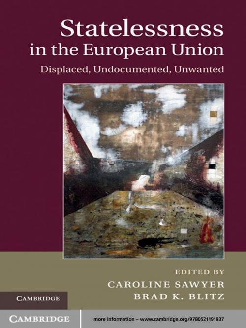 Cover of the book Statelessness in the European Union by , Cambridge University Press