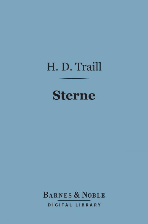 Cover of the book Sterne (Barnes & Noble Digital Library) by H. D. Traill, Barnes & Noble