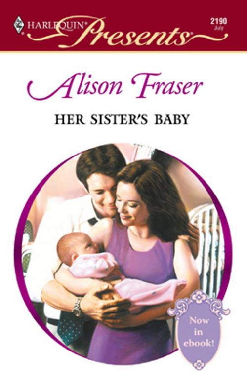 Cover of the book Her Sister's Baby by Alison Fraser, Harlequin