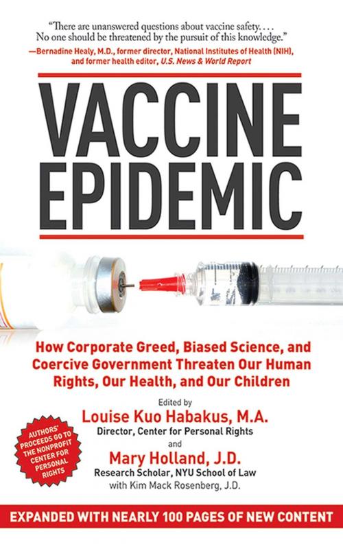 Cover of the book Vaccine Epidemic by , Skyhorse