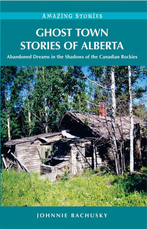 Cover of the book Ghost Town Stories of Alberta: Abandoned Dreams in the Shadows of the Canadian Rockies by Johnnie Bachusky, Heritage House