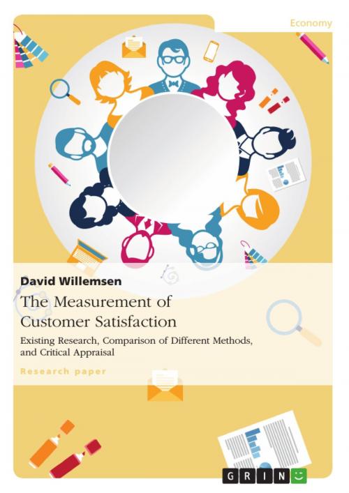 Cover of the book The Measurement of Customer Satisfaction by David Willemsen, GRIN Publishing