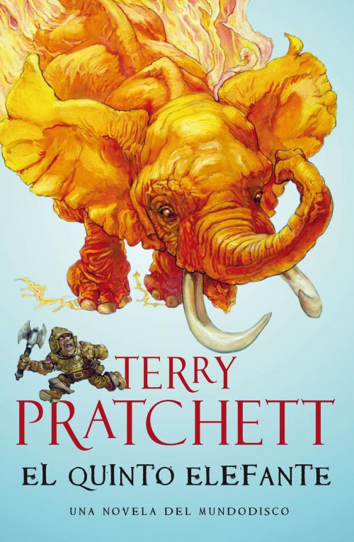 Cover of the book El Quinto Elefante (Mundodisco 24) by Terry Pratchett, Penguin Random House Grupo Editorial España