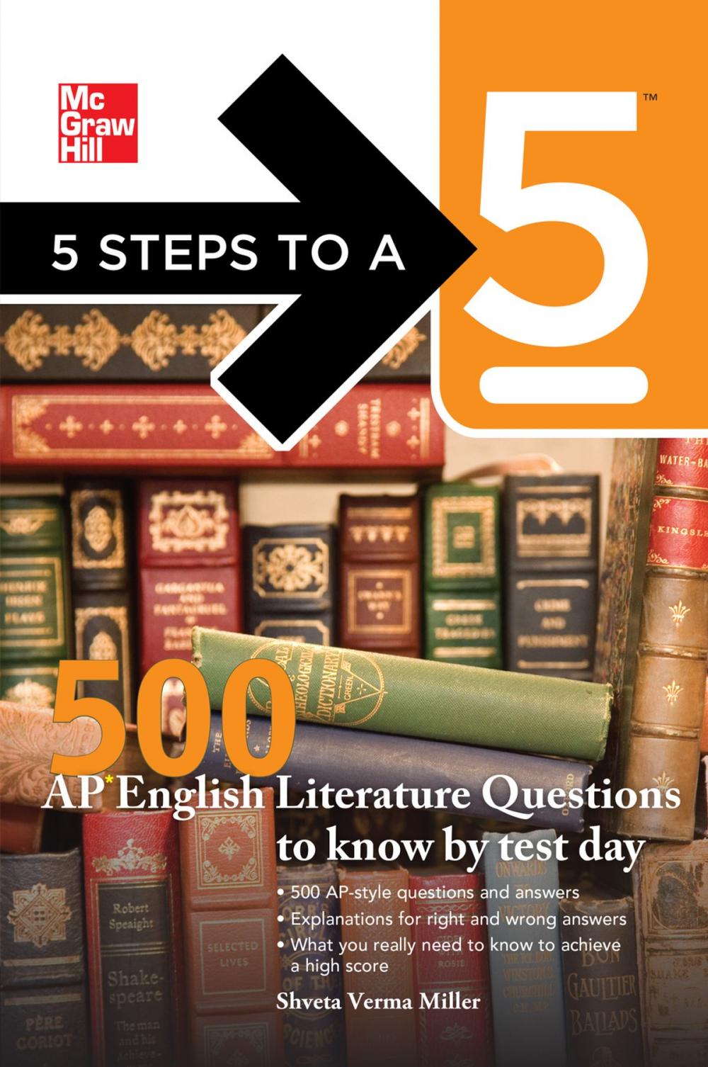 Big bigCover of 5 Steps to a 5 500 AP English Literature Questions to Know By Test Day