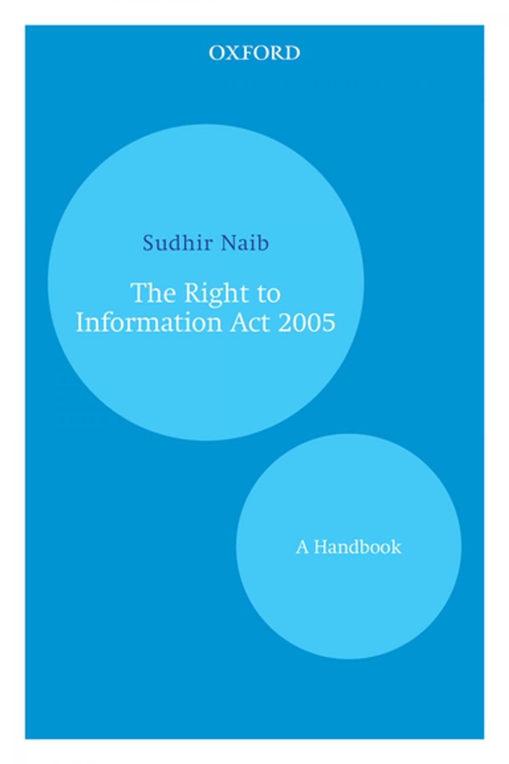 Big bigCover of The Right to Information Act 2005