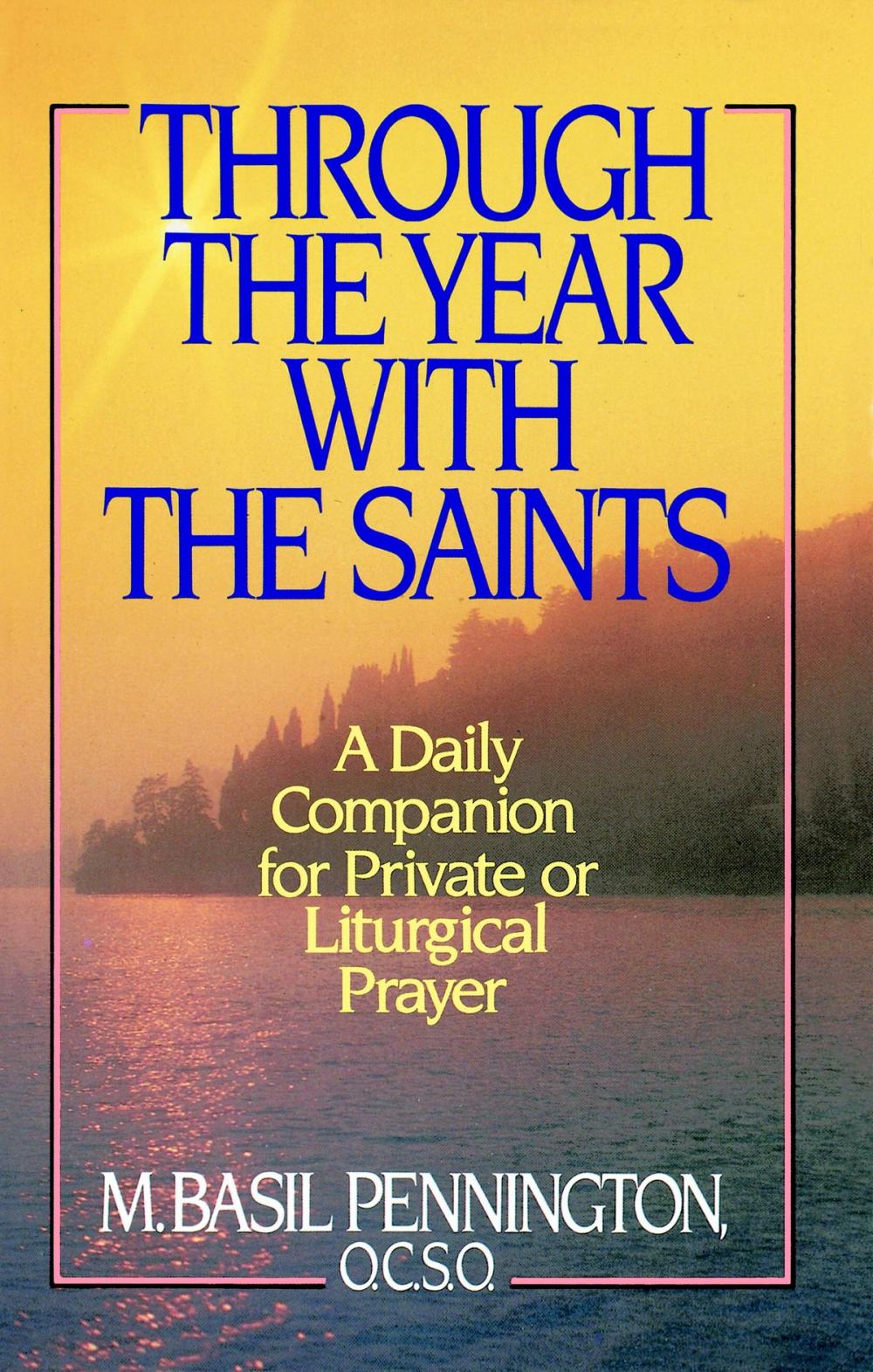 Big bigCover of Through the Year with the Saints