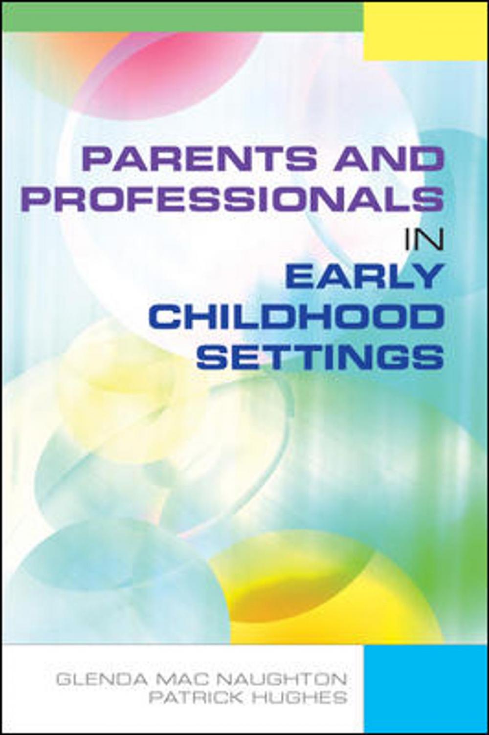 Big bigCover of Parents And Professionals In Early Childhood Settings