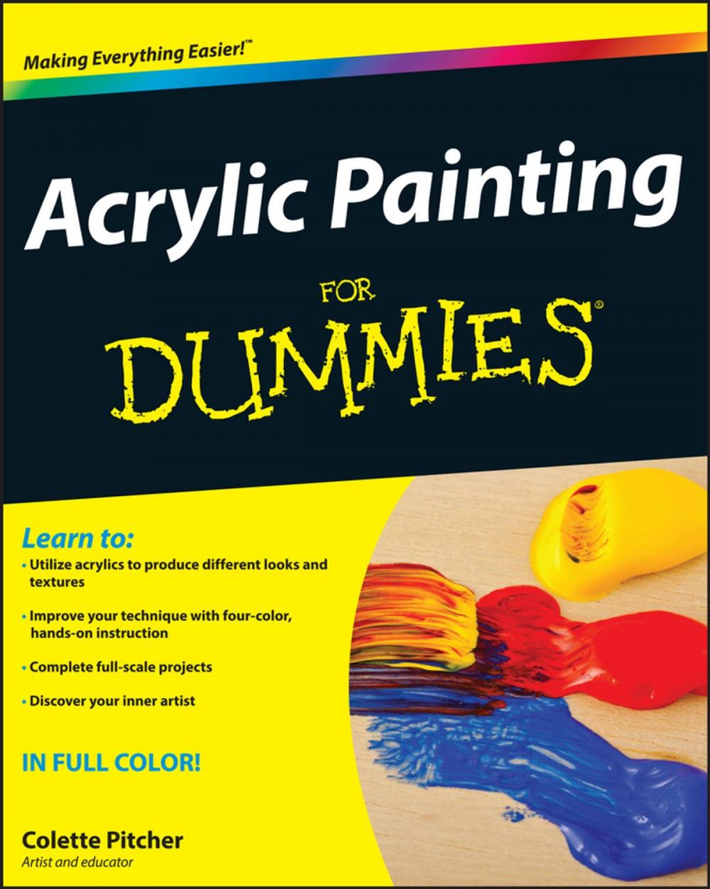 Big bigCover of Acrylic Painting For Dummies