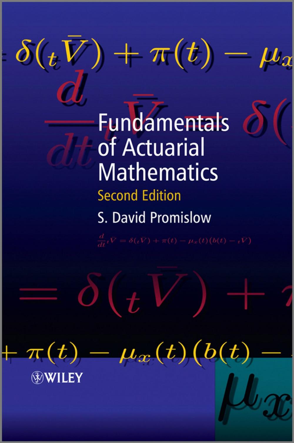 Big bigCover of Fundamentals of Actuarial Mathematics