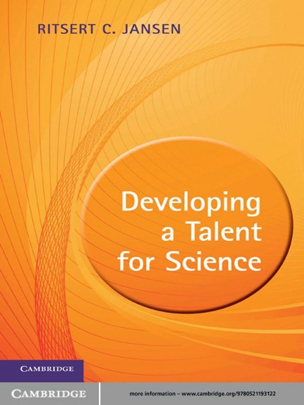 Big bigCover of Developing a Talent for Science