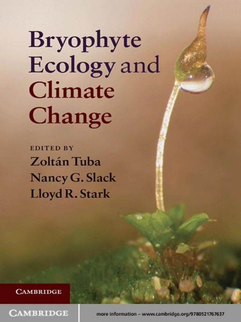 Big bigCover of Bryophyte Ecology and Climate Change