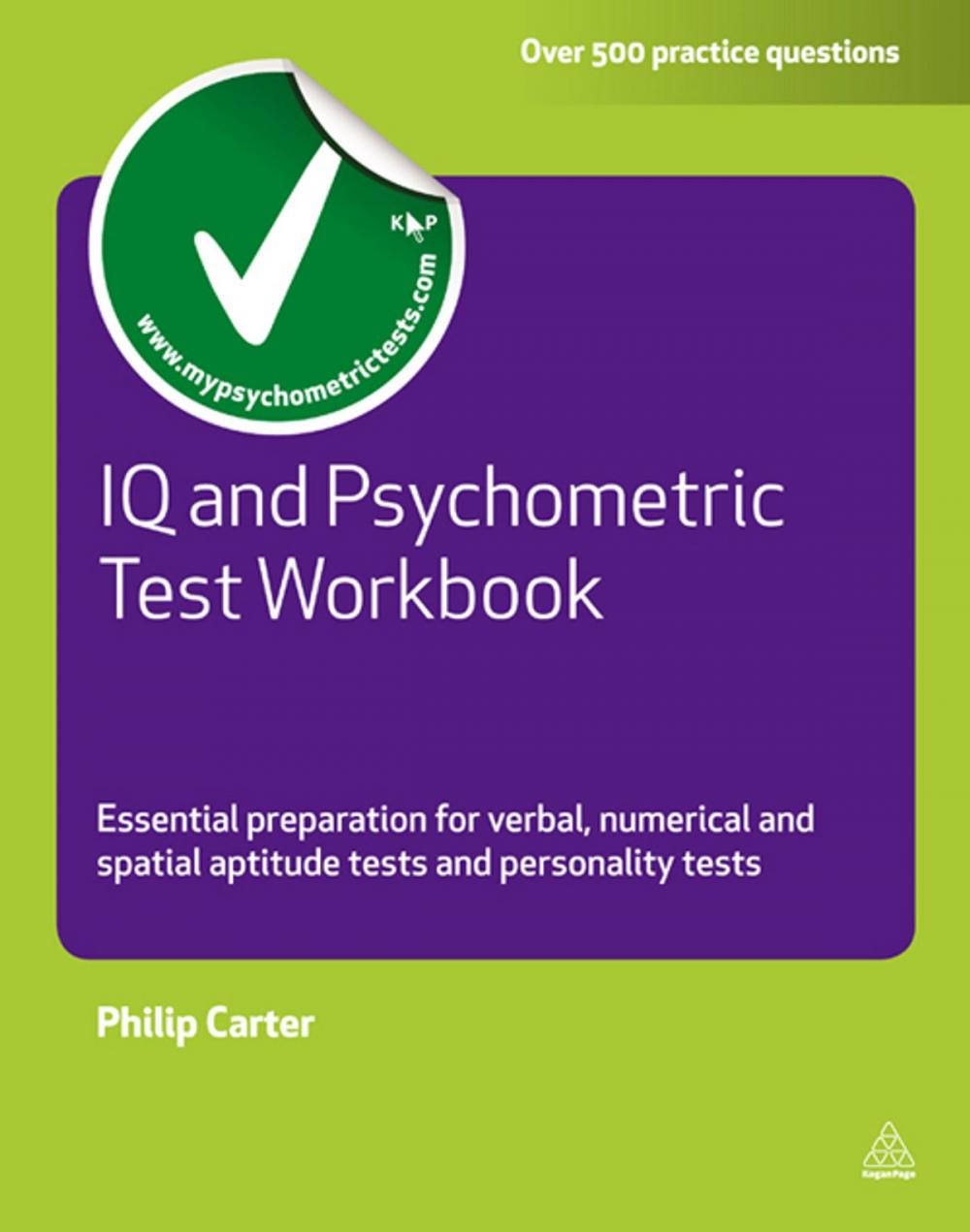 Big bigCover of IQ and Psychometric Test Workbook