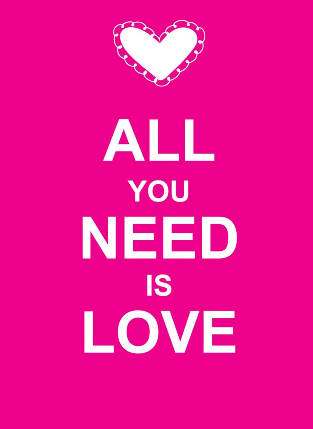 Big bigCover of All You Need Is Love