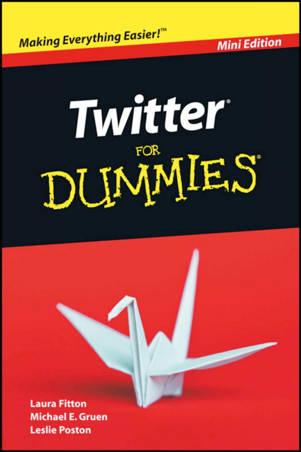 Big bigCover of Twitter For Dummies, Mini Edition