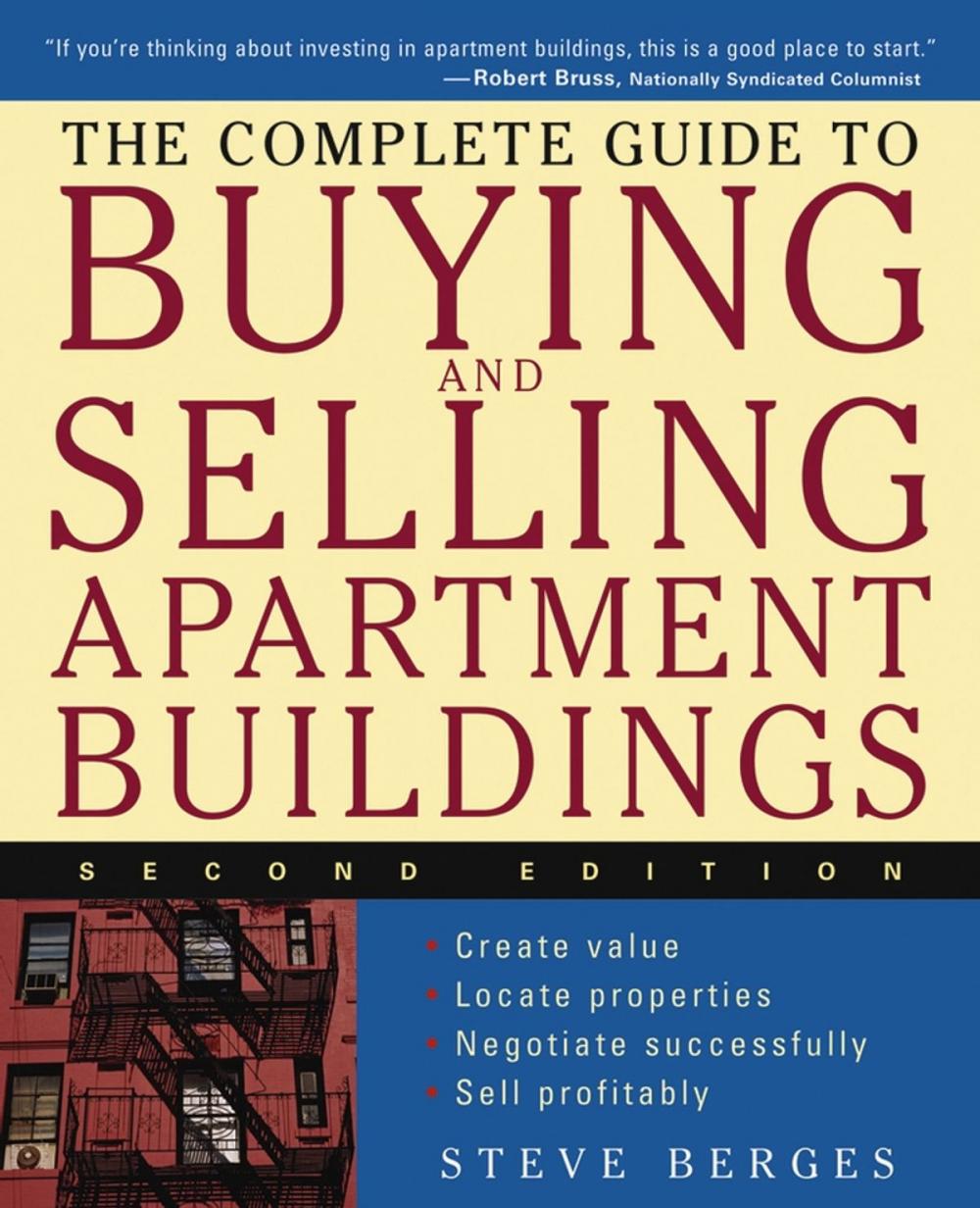 Big bigCover of The Complete Guide to Buying and Selling Apartment Buildings