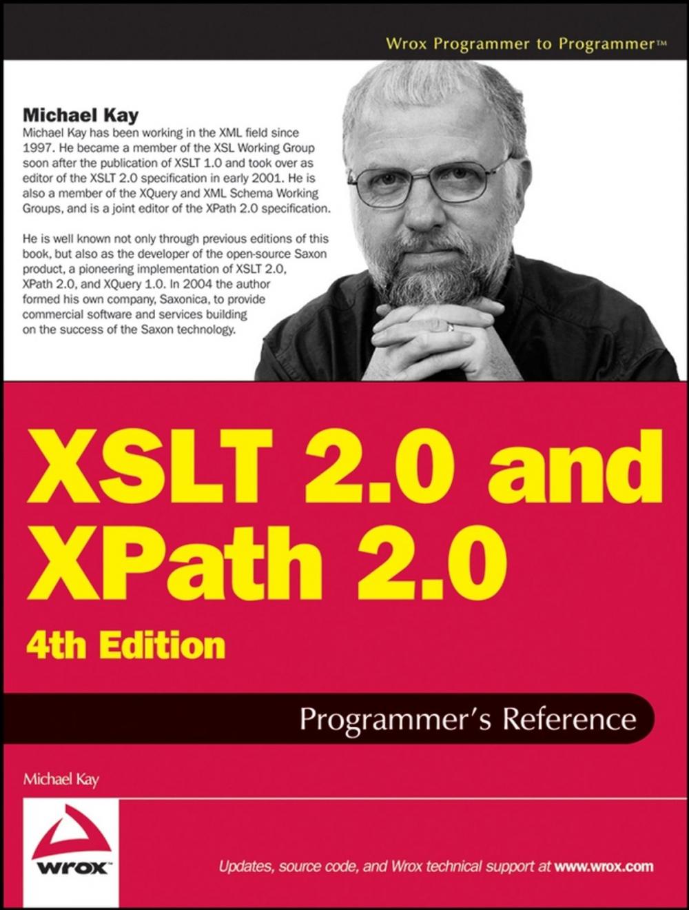 Big bigCover of XSLT 2.0 and XPath 2.0 Programmer's Reference