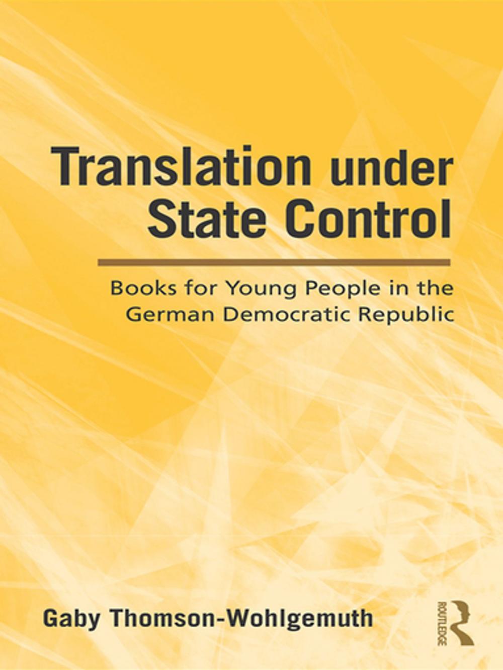 Big bigCover of Translation Under State Control