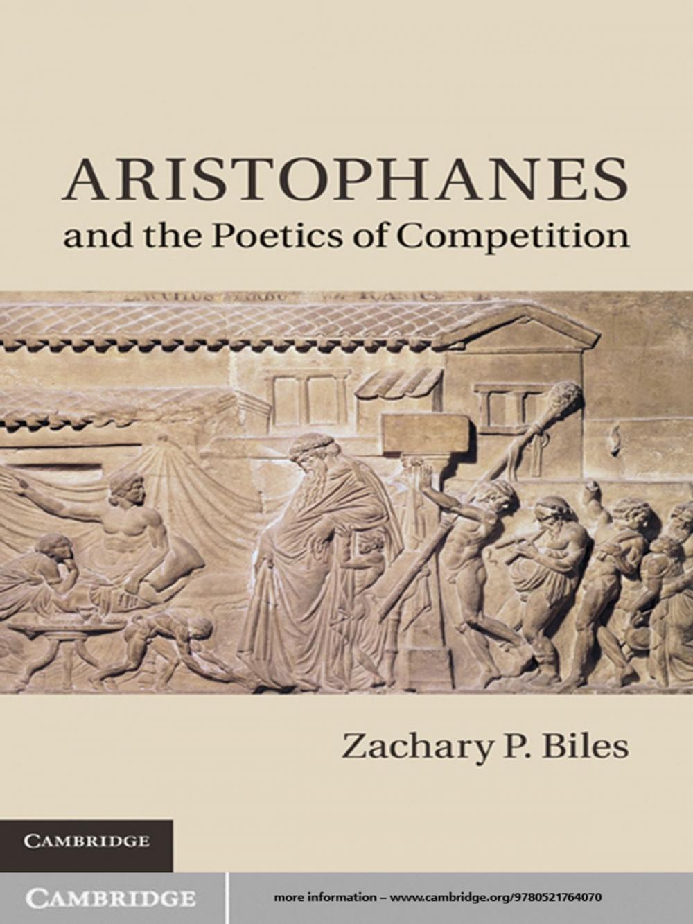 Big bigCover of Aristophanes and the Poetics of Competition