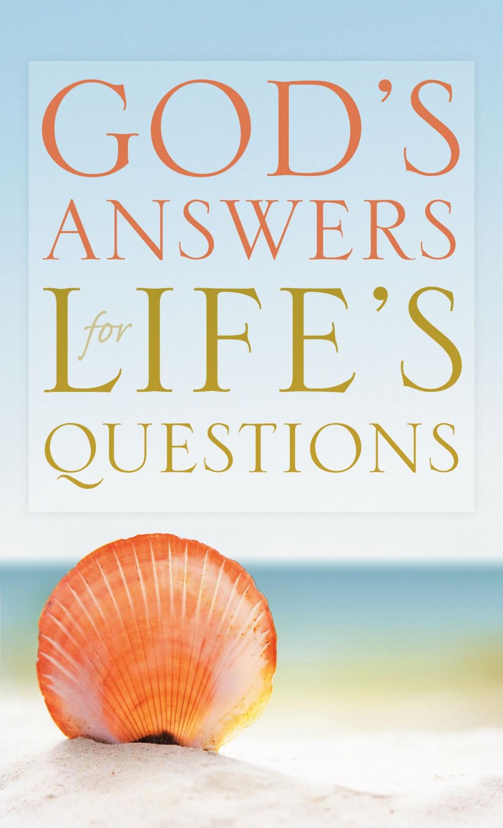 Big bigCover of God's Answers for Life's Questions