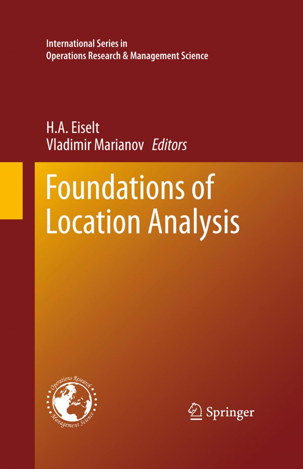 Big bigCover of Foundations of Location Analysis