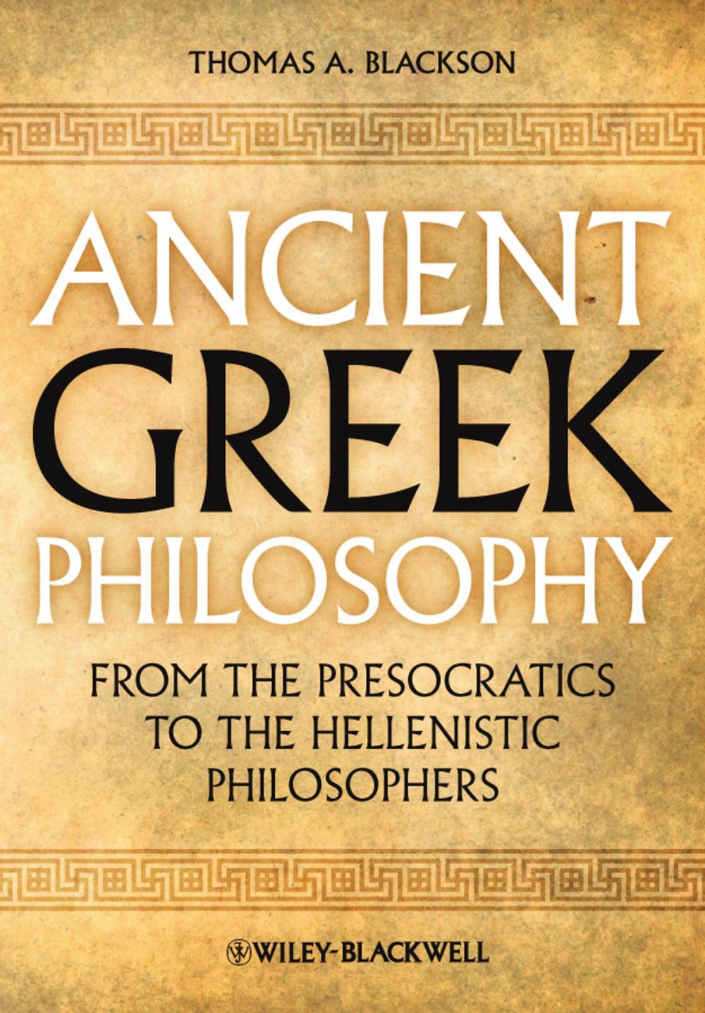 Big bigCover of Ancient Greek Philosophy